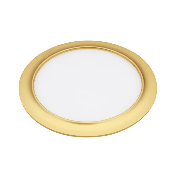 Downlight 15w 3000k trevor oro 1,5x19x19 cm 1200lm corte 17d