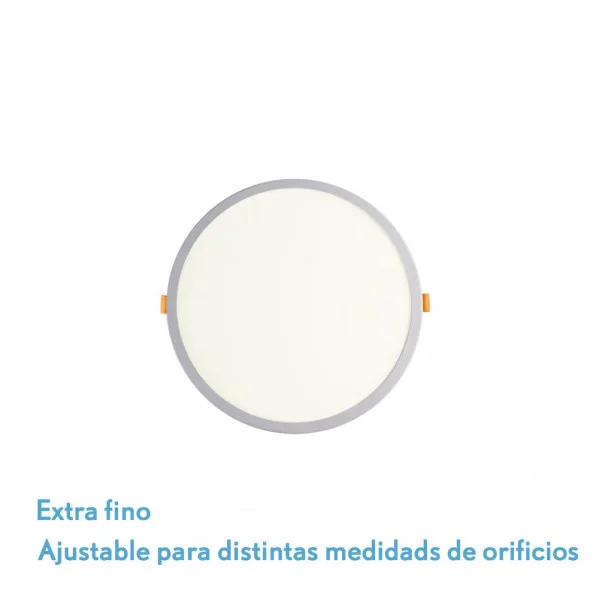 Downlight 8w 4000k blanco lejania 1x12x12 cm 760lm empotrar corte ajustable 5-10,5d