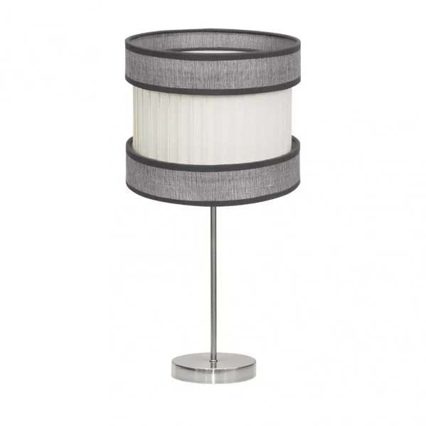 Sobremesa modelo Home Niquel con pantalla bicolor FABRILAMP