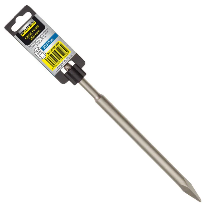 Cincel martillo sds plus punta 250 mm.