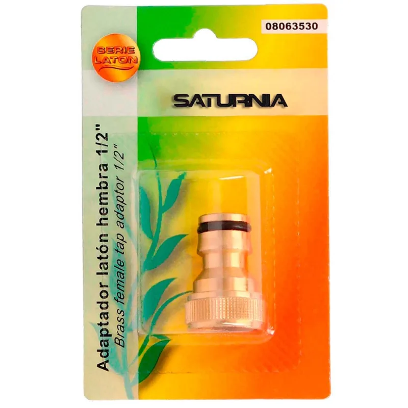 Adaptador Manguera Laton 1/2"" Hembra, Adaptador Grifo, Conector Grifo A Conector Rapido
