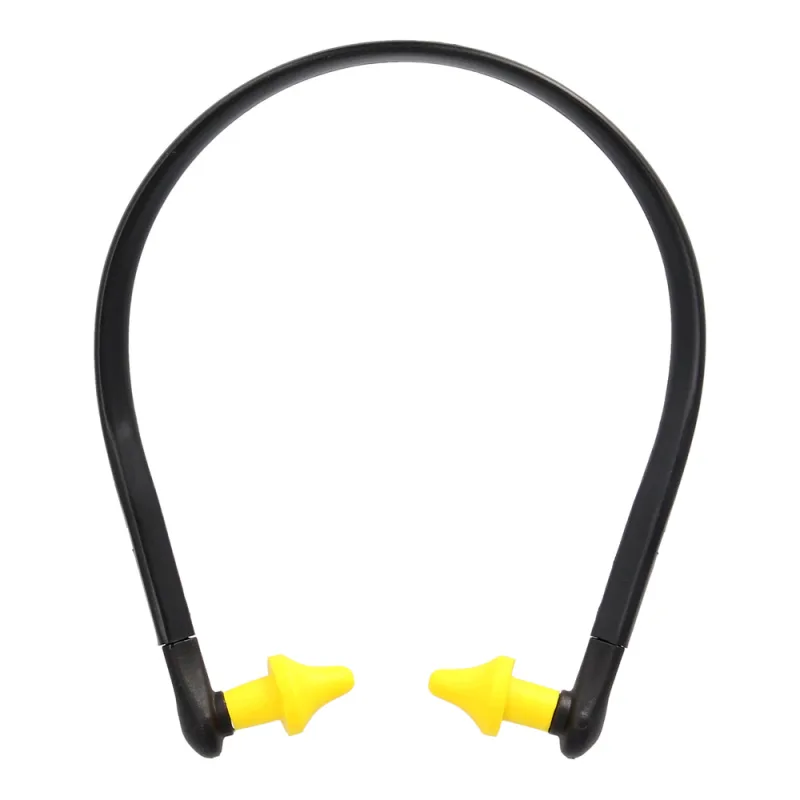 WOLFPACK LINEA PROFESIONAL Tapones Oidos Con Banda SNR 26 DB. Protector Auditivo, Protector Ruido, Tapones Trabajar, Tapones Ruido Trabajo, Protección Oido