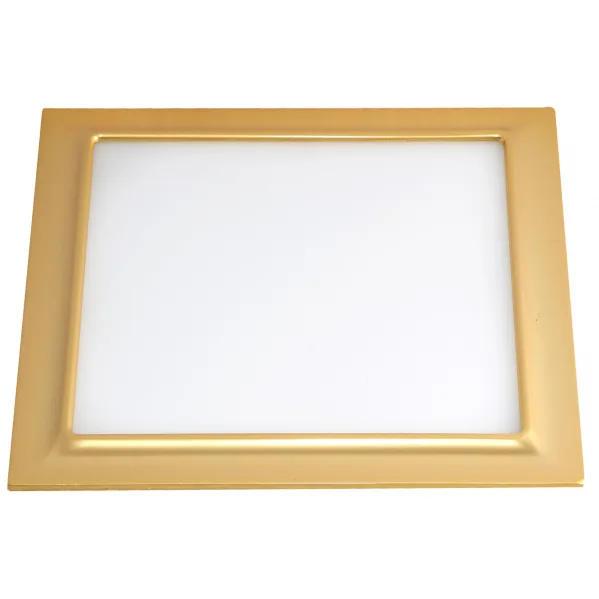 Downlight 16w 4000k Ventura Perla Oro 1280lm 18x18