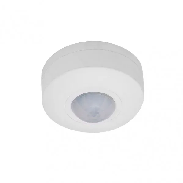Sensor movimiento detector ip20 blanco 4x8x8 cm 360º alcance hasta 6 m