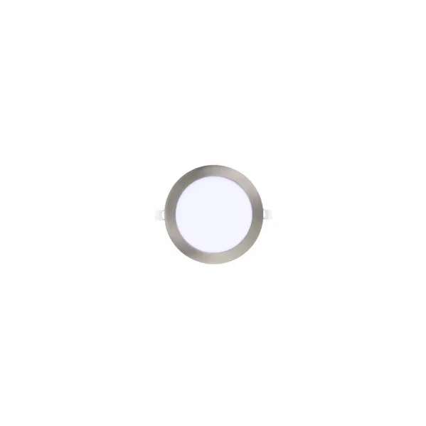 FAB 146880403 | Downlight Obsidiana 4w 6500k Niquel Redondo 320lm 2,5x9x9 Cm Corte 7 Cm