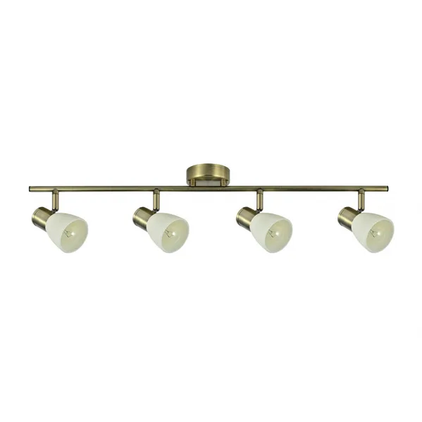 FABRILAMP Iluminacion Para Baño Al Mejor Precio Regleta Cholo Cuero 4 Focos