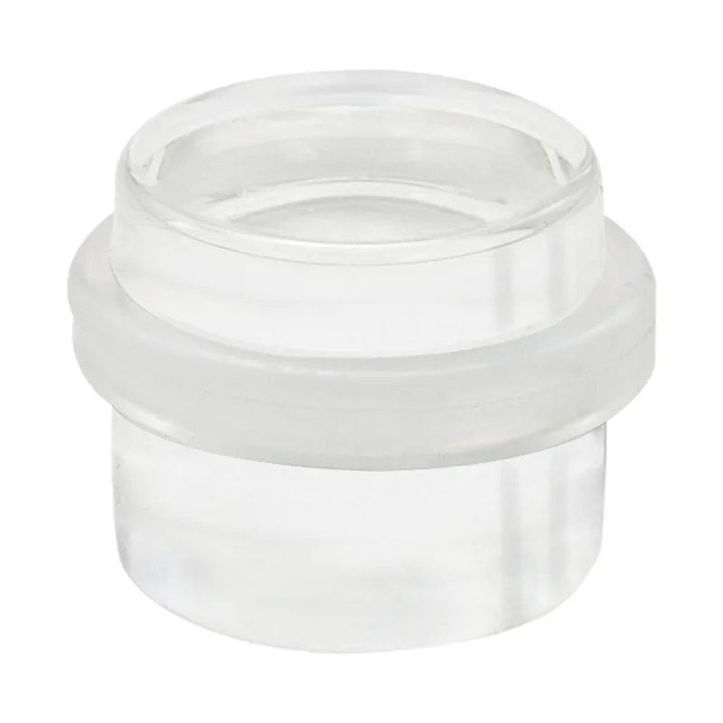 Tope Puerta Adhesivo Transparente Redondo