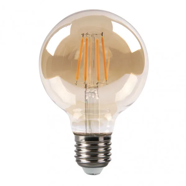 FABRILAMP Bombilla LED decorativa de estilo clásico 8W 750lm 2700K E27 30.000 horas Amabar