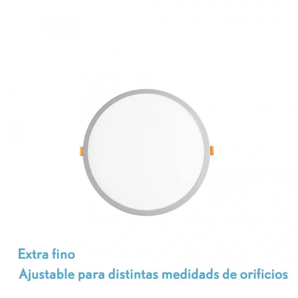Downlight 8w 5500k blanco lejania 1x12x12cm 760lm empotrar corte ajustable 5-10,5d