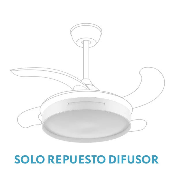 Difusor ventilador mbatis blanco