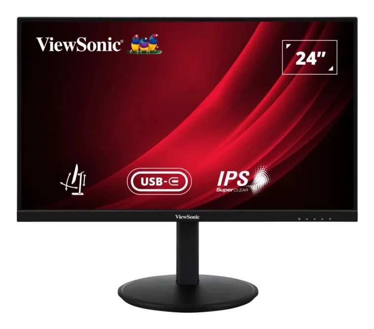 Viewsonic VG Series VG2409-MHDU-2 pantalla para PC 60,5 cm (23.8") 1920 x 1080 Pixeles Full HD LED Negro