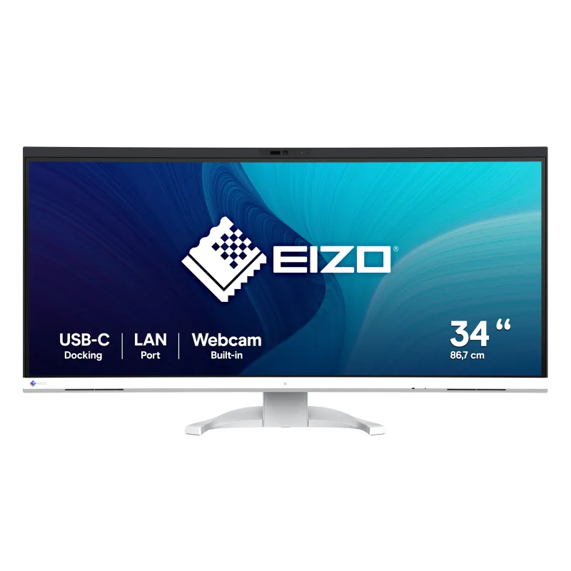 EIZO FlexScan EV3450XC-WT LED display 86,6 cm (34.1") 3440 x 1440 Pixeles UltraWide Quad HD Blanco