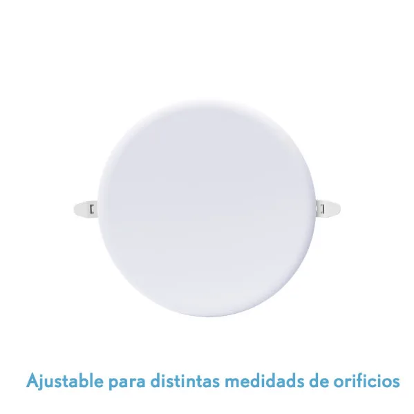Downlight led smd migmatita 24w 6500k blanco 2400lm 2x17,5x17,5 cm corte ajustable (7-15,5)