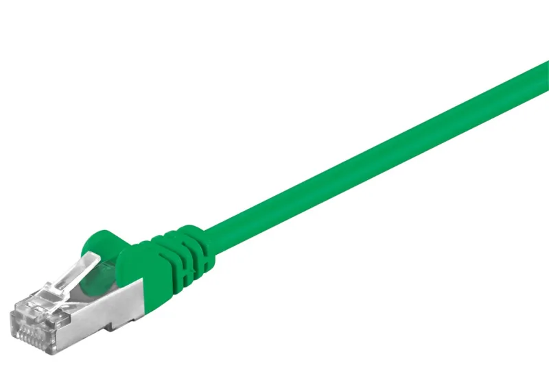Goobay 68052 cable de red Verde 50 m Cat5e SF/UTP (S-FTP)