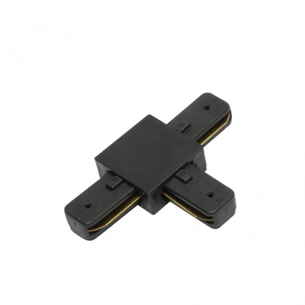 Conector en t pindal negro 2 hilos 1,5x6,5x9,5 cm