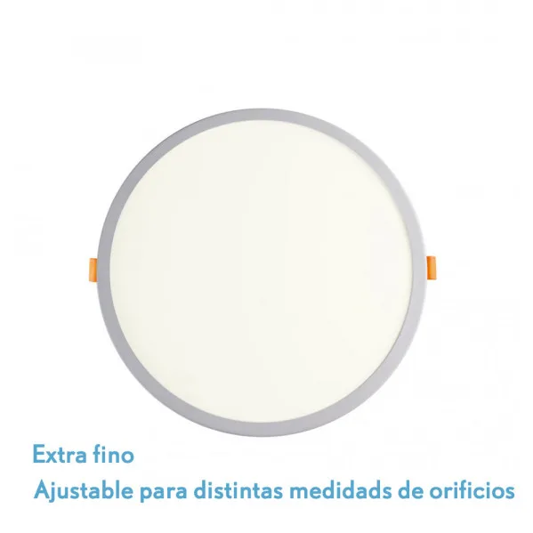 Downlight 15w 4000k blanco lejania 1x17,5x17,5 cm 1425lm empotrar corte ajustable 5-16d