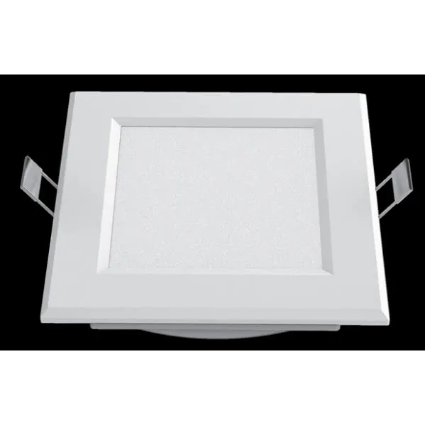 Downlight led intego cuadrado13w 630lm 3,5x15,5x15,5 cm blanco 4000k corte 12,5x12,5 cm