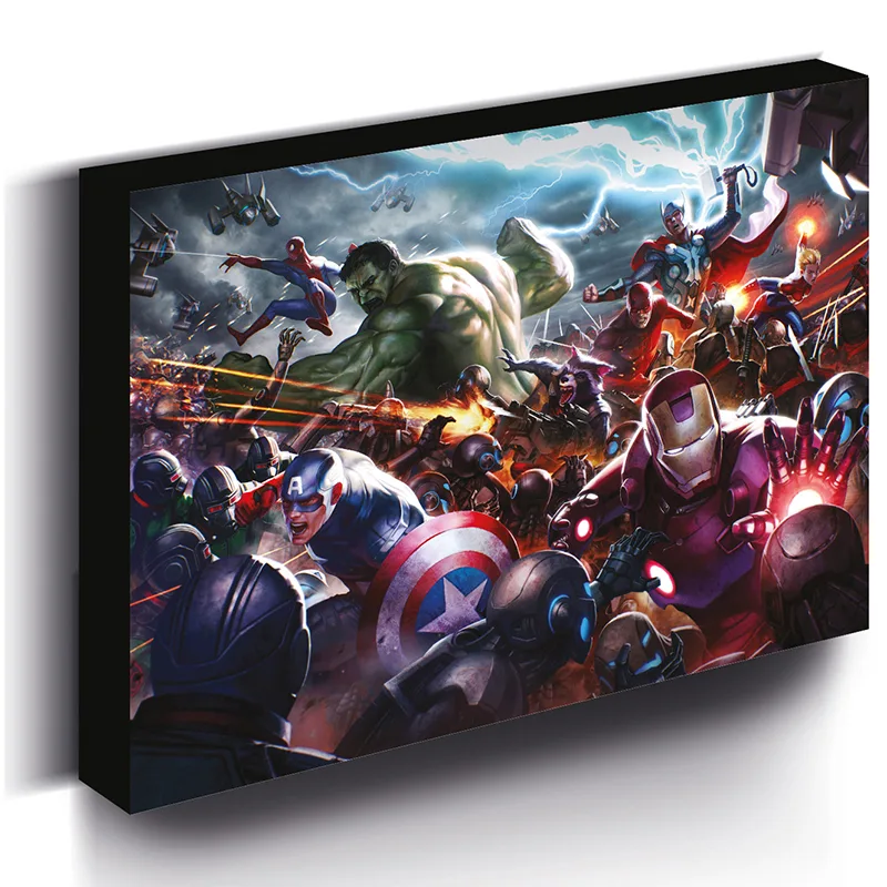 Pyramid MARVEL FUTURE FIGHT - Future Fights - Canvas Lumineux 40X30 Cm