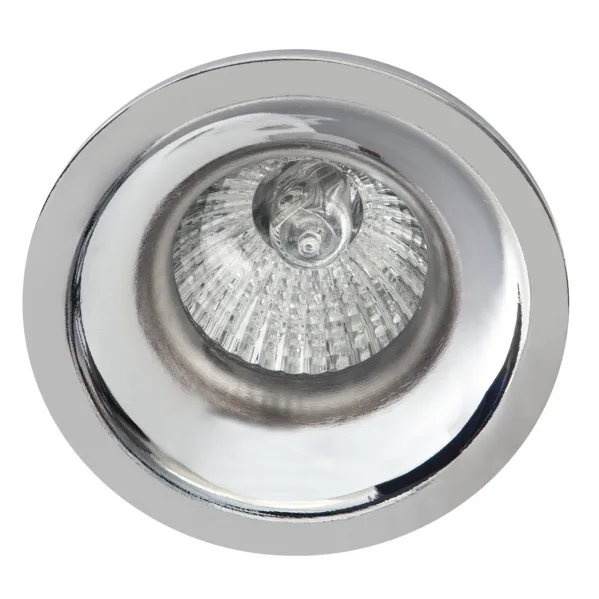 Empotrable jeroglifico 1xgu10 cromo 3x8,5x8,5 cm corte 7d