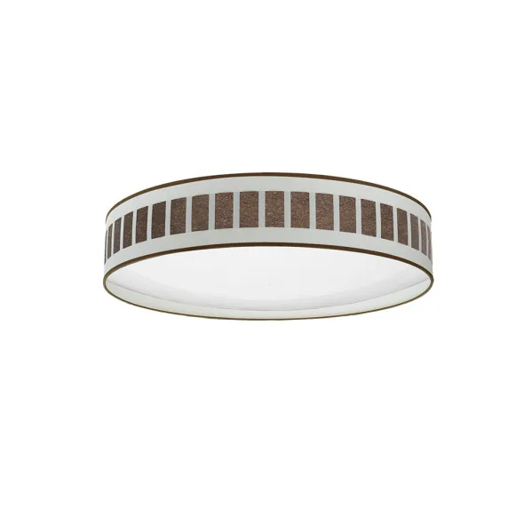 FABRILAMP Plafon 96w Ivanna Blanco-oxido 7488lm 3000k,4000k,6500k 14x60x60 Cm