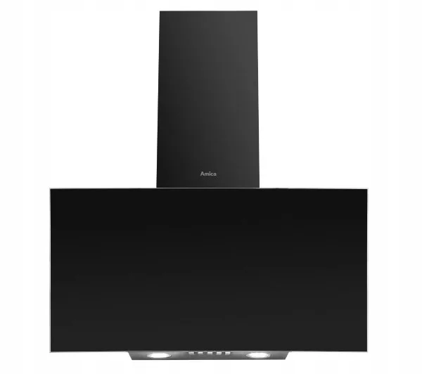 Campana extractora AMICA OKC6227B negra 290m3/h 63dB Clase C