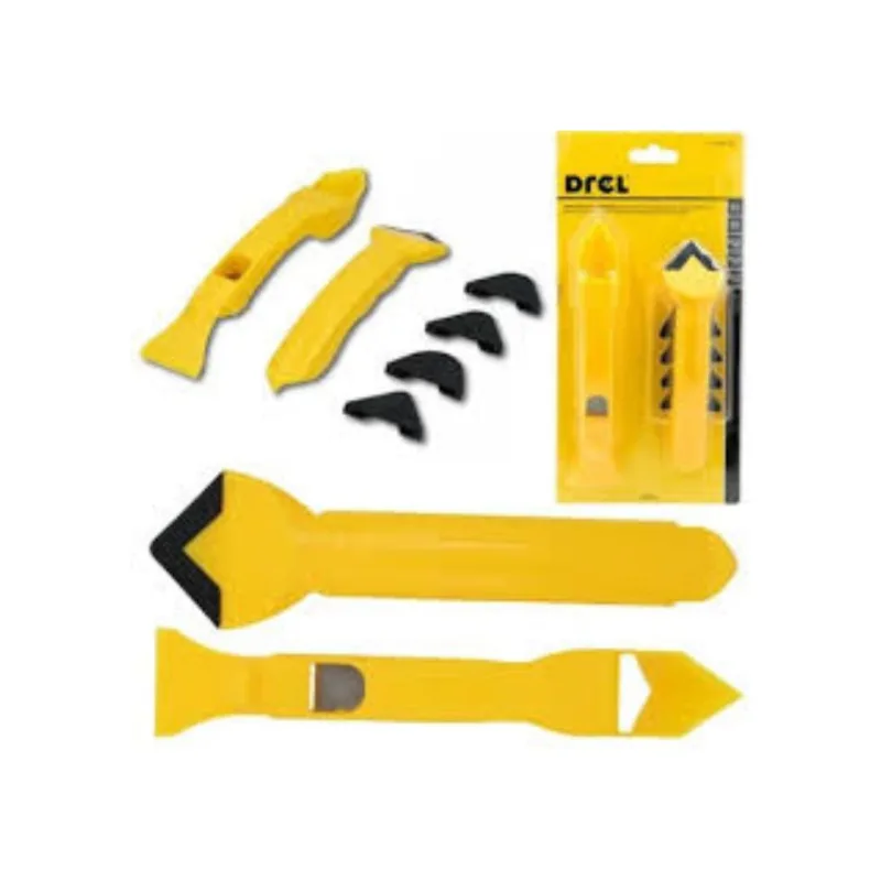Drel Zestaw de Herramientas para Juntas de Silicona, ideal para aplicaciones de sellado, herramienta profesional para acabados precisos en silicona, alta durabilidad y rendimiento