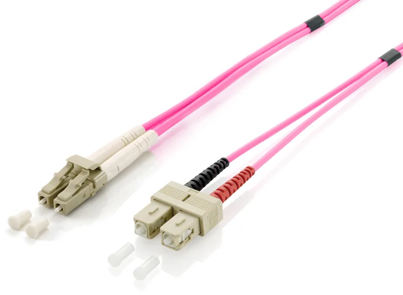 Equip 255531 Cable de fibra óptica e InfiniBand 1 m LC SC Violeta