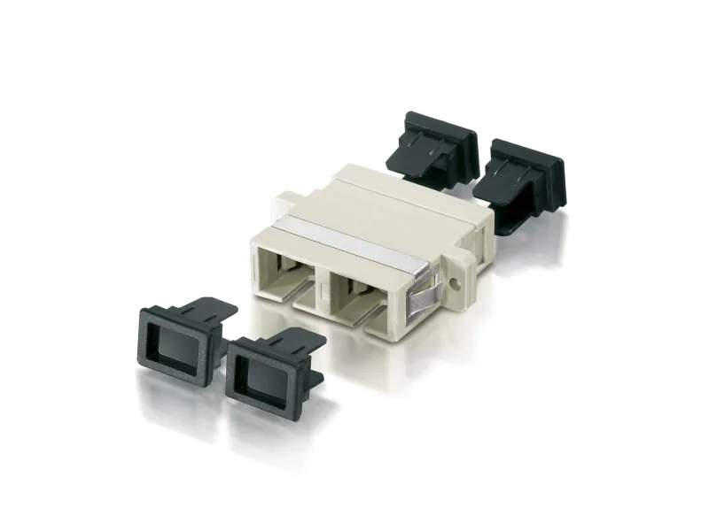 Equip 156146007 adaptador de fibra óptica SC Beige