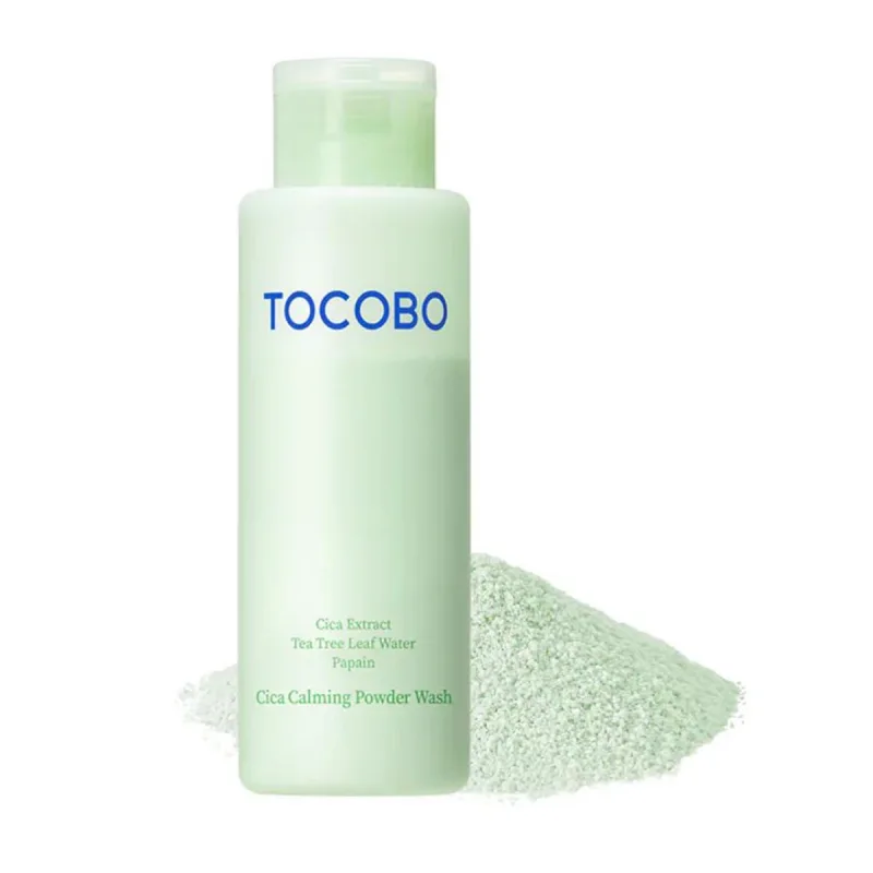 Tocobo tea tree cica calming powder wash 50ml