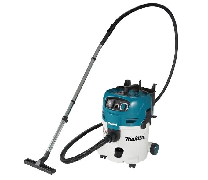 Makita VC3012M extractor de polvo Negro, Azul, Blanco 30 L 1200 W