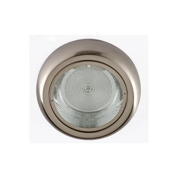 FABRILAMP Downlight Sup. Redondo Niquel 2xe27 27d