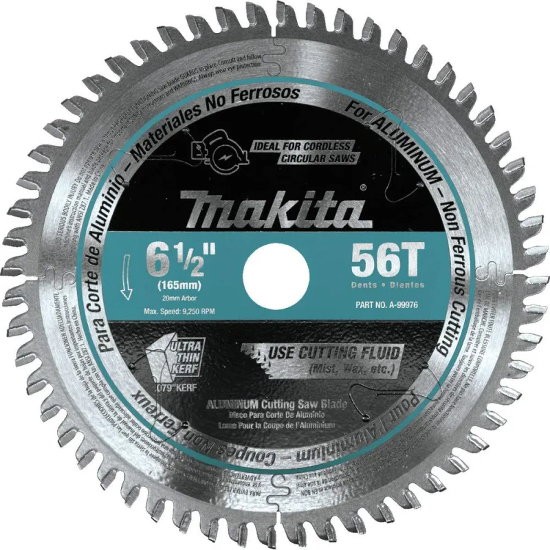 Makita B-56770 Hoja de sierra especializada para sierras de inmersión 165x20x56T