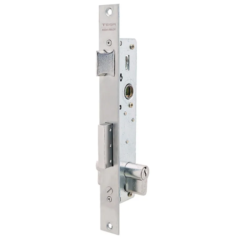Tesa Assa Abloy - Cerradura Tesa 2210/38/ssi Sin cerradero Sin escudo