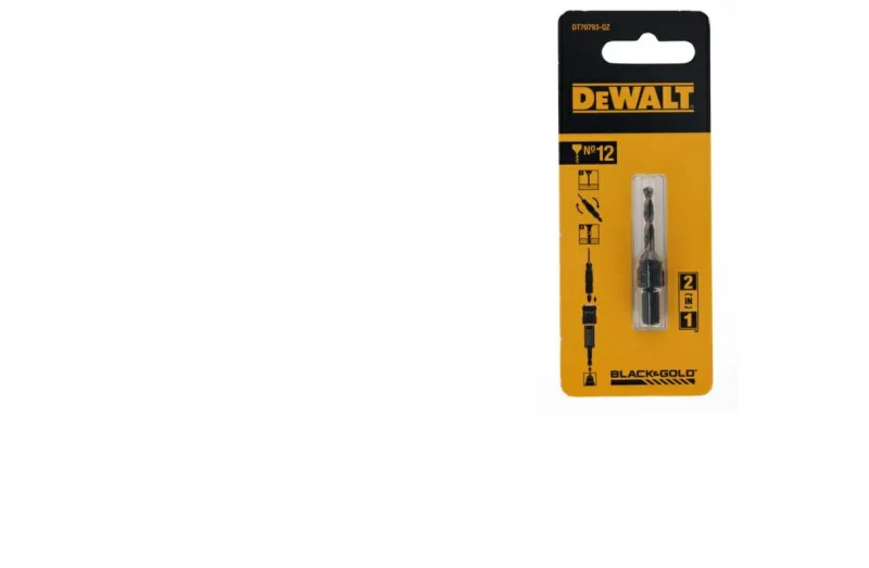 DeWalt ampliador para sistema de broca y trabajo de 12mm, ideal para perforaciones precisas en materiales duros, alta durabilidad, resistencia al desgaste, diseño optimizado para trabajos exigentes.