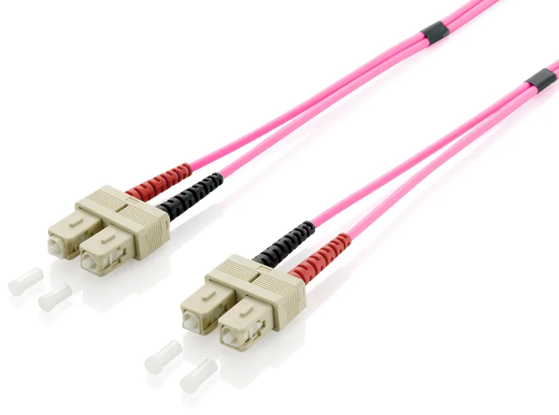 Equip 255525 Cable de fibra óptica e InfiniBand 5 m SC Violeta