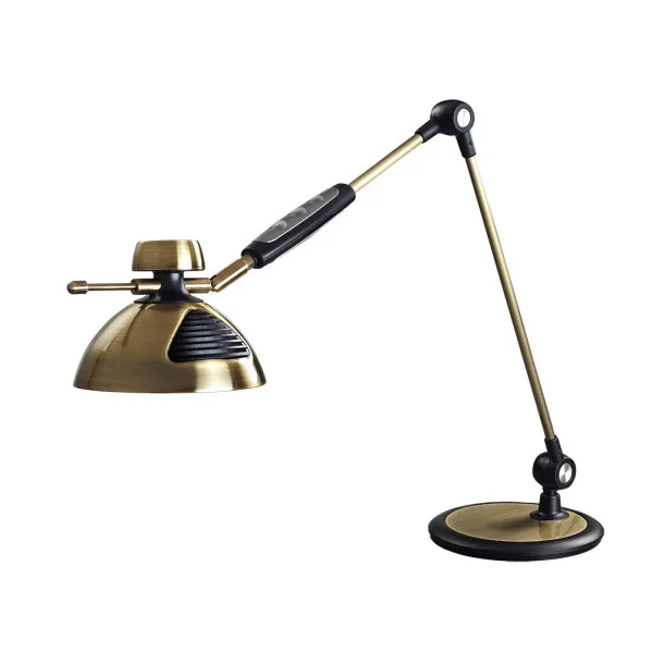 Flexo monet cuero/negro 9w 720lm 3000k, 4500k, 6000k regul. inten activacion con gesto