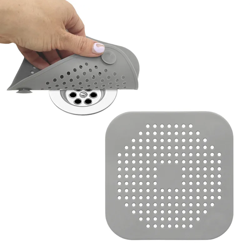 ORYX Protector Desagüe Silicona Cocina Baño 145 x 145 mm.