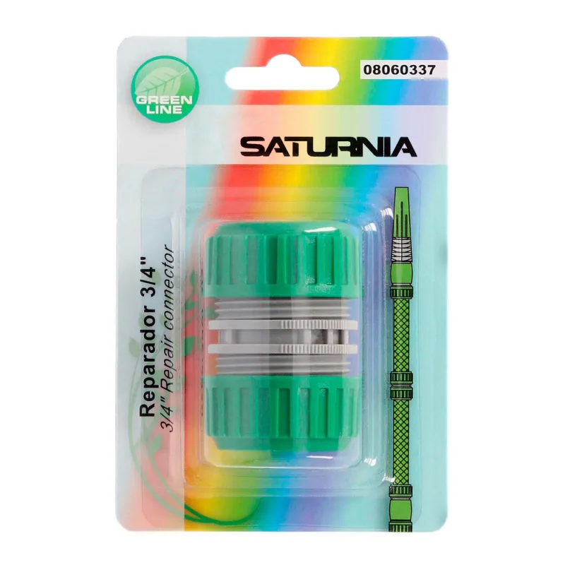 Saturnia 8060337 Reparador Manguera Plastico 3/4 Blister