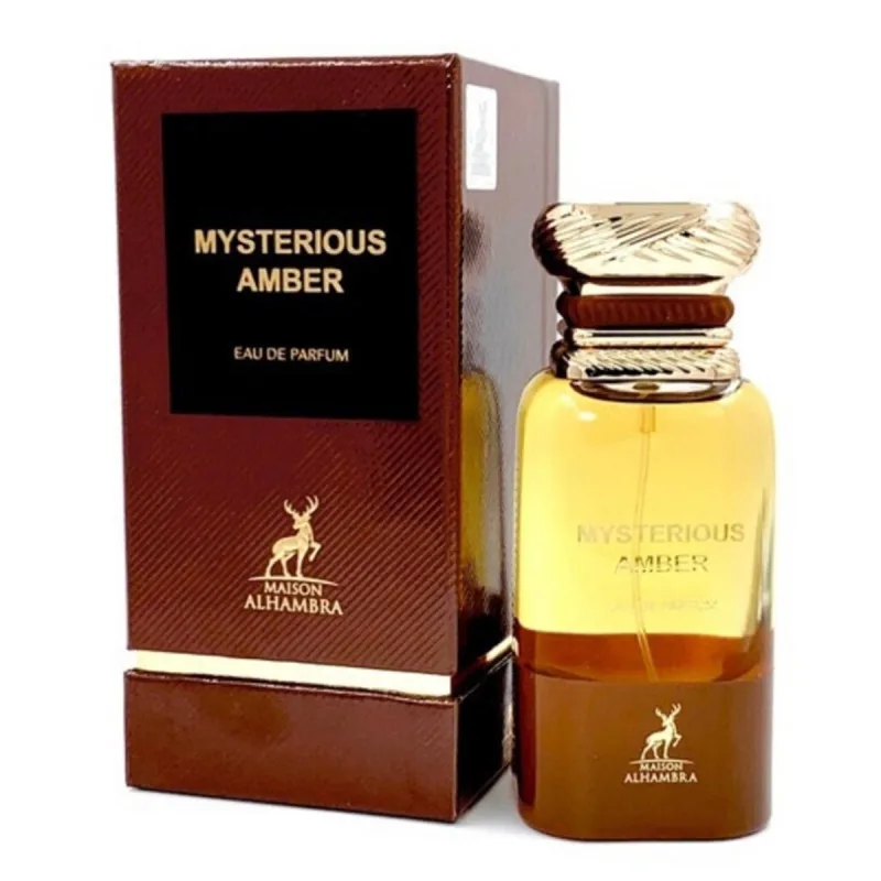 Mysterious Amber by Maison Alhambra for Women - Spray EDP de 2.7 onzas
