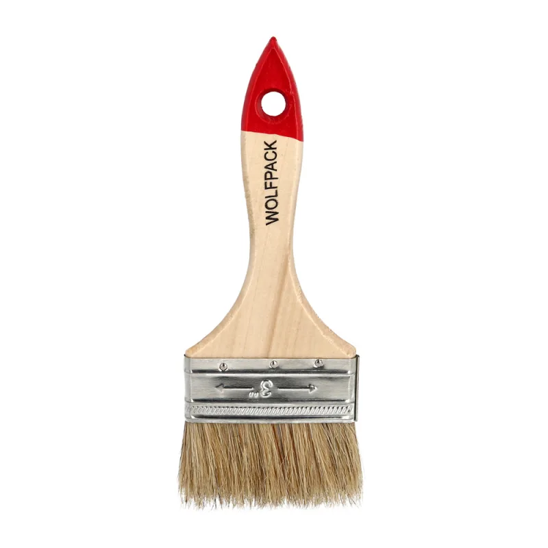 WOLFPACK LINEA PROFESIONAL - Paletina Brico Doble Cerda blanca Nº 27 (Ancho Cerda 76 mm.)