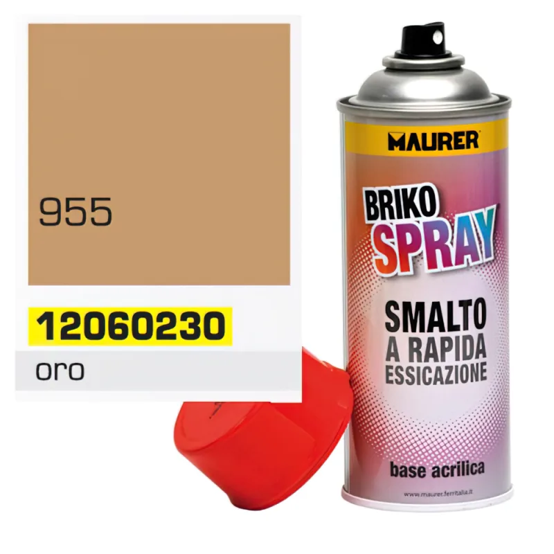 Spray pintura oro / dorado 400 ml.