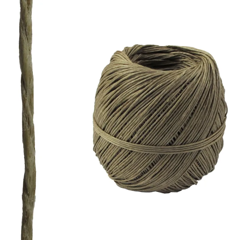 WOLFPACK LINEA PROFESIONAL Hilo Bramante Cañamo Pulido Nº 6 (Bobina 50 Gramos)