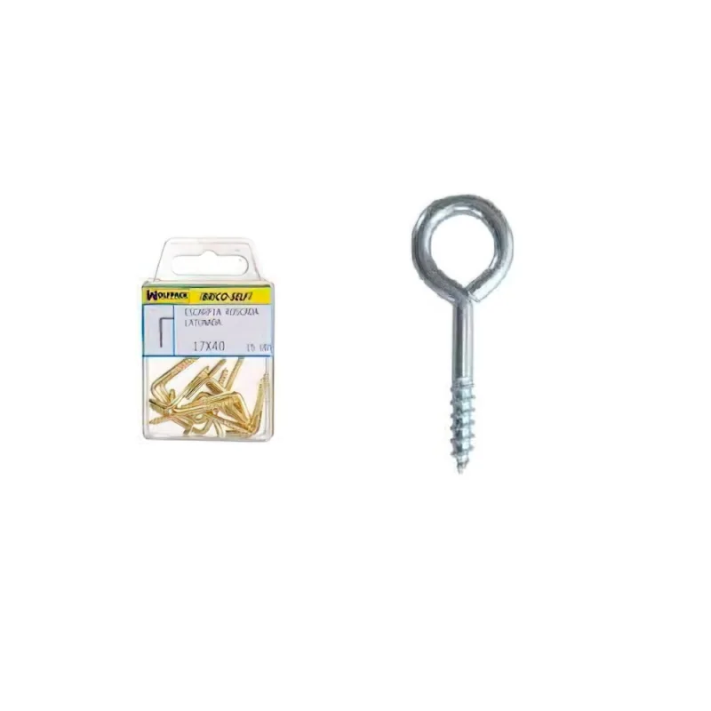 WOLFPACK LINEA PROFESIONAL - Hembrilla Cerrada Zincada 16x30 mm. 22 unidades