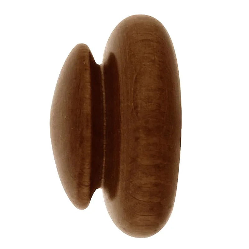 Terminal madera especial 28x43 mm. nogal