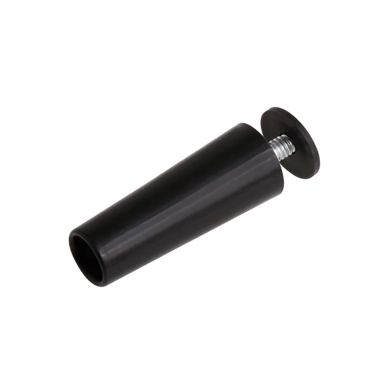 Tope persiana con tornillo 60 mm. marron