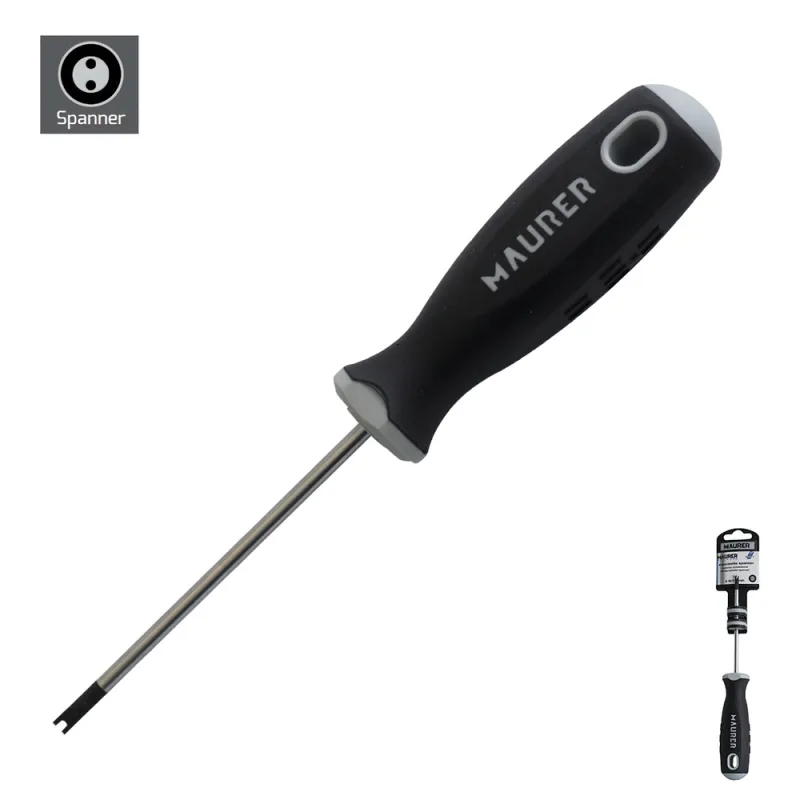 MAURER - Destornillador Spanner Nº 8x 100 mm.