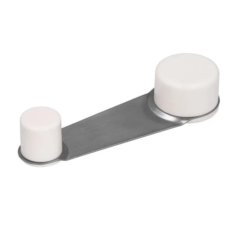 WOLFPACK LINEA PROFESIONAL Tope Puerta Adhesivo con Retenedor Blanco