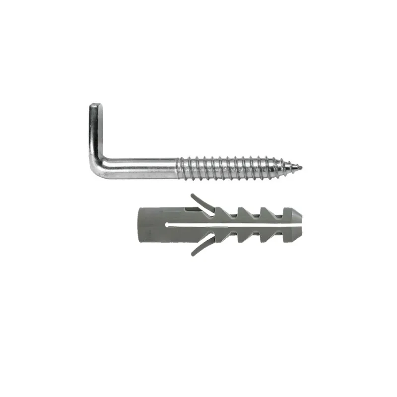 WOLFPACK LINEA PROFESIONAL Kit Sanitario Alcayata Con Taco Expansión Ø 10 x 50 mm. Fijación Calentadores/Termos De Agua