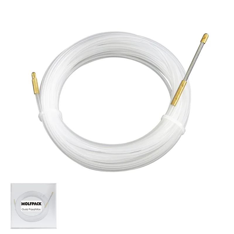 Guia pasahilos, pasacables, 15 metros x ø 4mm.