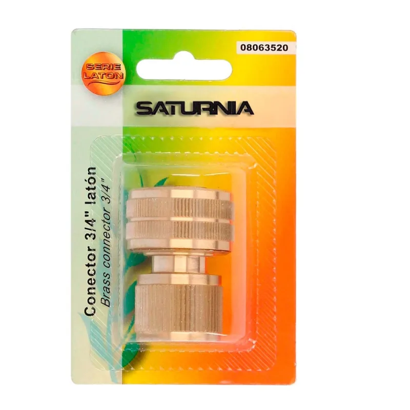 Conector Manguera Laton 3/4"" Hembra, Adaptador Grifo, Conector Grifo A Conector Rapido